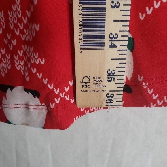 NWT Secret Treasure Christmas Holiday Nome Gown w/Pockets Sz S/M - Picture 9 of 10